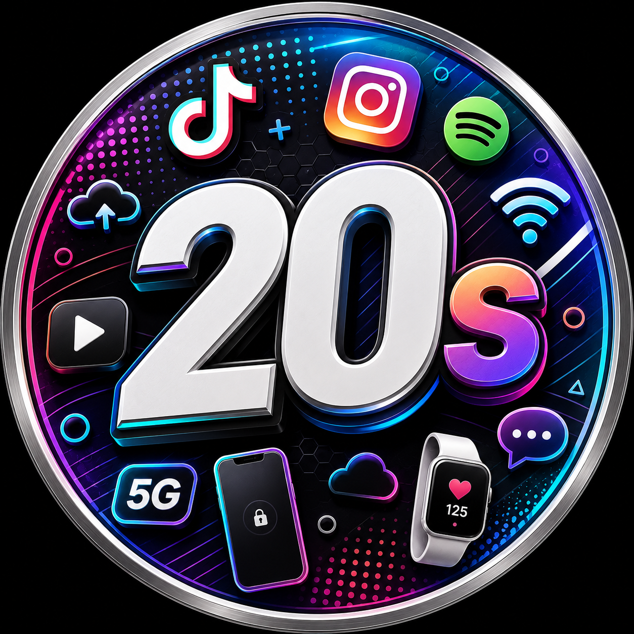 Retrato en estilo 2020s